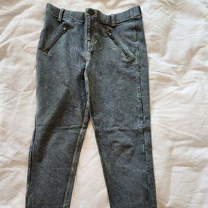 Tucker & Tate Girls Denim Look Ankle Length Leggings Size 7/8